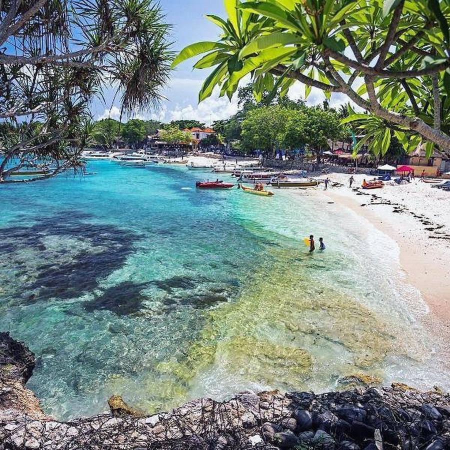 Lembongan Hostel Nusa Lembongan Exteriör bild