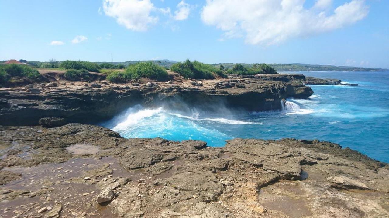 Lembongan Hostel Nusa Lembongan Exteriör bild